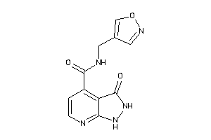 N-(isoxazol-4-ylmethyl)-3-keto-1,2-dihydropyrazolo[3,4-b]pyridine-4-carboxamide