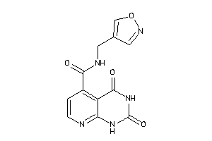 N-(isoxazol-4-ylmethyl)-2,4-diketo-1H-pyrido[2,3-d]pyrimidine-5-carboxamide