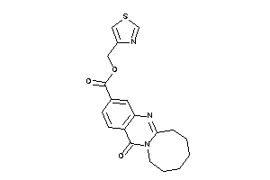 13-keto-6,7,8,9,10,11-hexahydroazocino[2,1-b]quinazoline-3-carboxylic Acid Thiazol-4-ylmethyl Ester