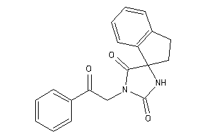 3-phenacylspiro[imidazolidine-5,1'-indane]-2,4-quinone