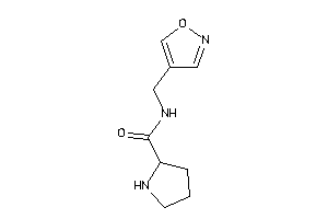 N-(isoxazol-4-ylmethyl)pyrrolidine-2-carboxamide