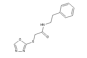 2-(1,3,4-oxadiazol-2-ylthio)-N-phenethyl-acetamide