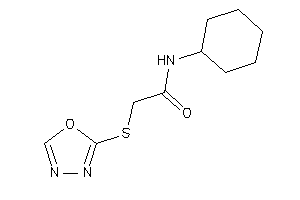 N-cyclohexyl-2-(1,3,4-oxadiazol-2-ylthio)acetamide