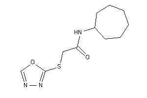 N-cycloheptyl-2-(1,3,4-oxadiazol-2-ylthio)acetamide