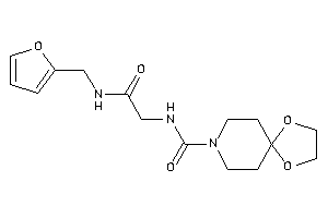 N-[2-(2-furfurylamino)-2-keto-ethyl]-1,4-dioxa-8-azaspiro[4.5]decane-8-carboxamide