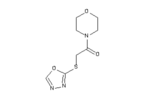 1-morpholino-2-(1,3,4-oxadiazol-2-ylthio)ethanone