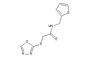 2-(1,3,4-oxadiazol-2-ylthio)-N-(2-thenyl)acetamide