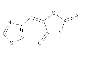 5-(thiazol-4-ylmethylene)-2-thioxo-thiazolidin-4-one