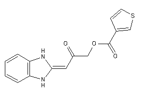 Thiophene-3-carboxylic Acid [3-(1,3-dihydrobenzimidazol-2-ylidene)-2-keto-propyl] Ester