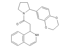 1-[2-(2,3-dihydro-1,4-benzodioxin-6-yl)pyrrolidino]-2-(1,2-dihydroisoquinolin-1-yl)ethanone