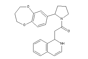 1-[2-(3,4-dihydro-2H-1,5-benzodioxepin-7-yl)pyrrolidino]-2-(1,2-dihydroisoquinolin-1-yl)ethanone