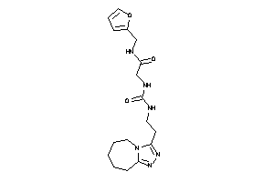 N-(2-furfuryl)-2-[2-(6,7,8,9-tetrahydro-5H-[1,2,4]triazolo[4,3-a]azepin-3-yl)ethylcarbamoylamino]acetamide