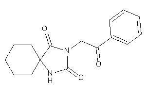 3-phenacyl-1,3-diazaspiro[4.5]decane-2,4-quinone