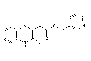 2-(3-keto-4H-1,4-benzothiazin-2-yl)acetic Acid 3-pyridylmethyl Ester