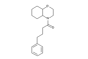 1-(2,3,4a,5,6,7,8,8a-octahydrobenzo[b][1,4]oxazin-4-yl)-4-phenyl-butan-1-one