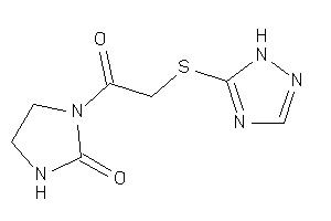 1-[2-(1H-1,2,4-triazol-5-ylthio)acetyl]-2-imidazolidinone