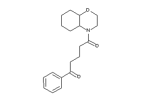 1-(2,3,4a,5,6,7,8,8a-octahydrobenzo[b][1,4]oxazin-4-yl)-5-phenyl-pentane-1,5-dione