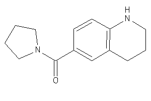 Pyrrolidino(1,2,3,4-tetrahydroquinolin-6-yl)methanone