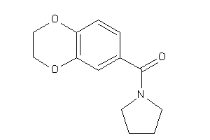 2,3-dihydro-1,4-benzodioxin-6-yl(pyrrolidino)methanone