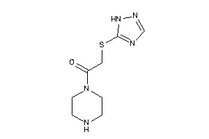 1-piperazino-2-(1H-1,2,4-triazol-5-ylthio)ethanone