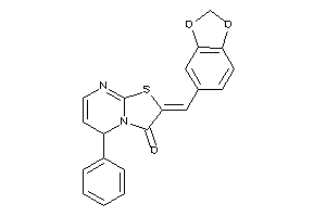 5-phenyl-2-piperonylidene-5H-thiazolo[3,2-a]pyrimidin-3-one