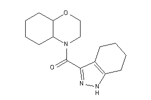 2,3,4a,5,6,7,8,8a-octahydrobenzo[b][1,4]oxazin-4-yl(4,5,6,7-tetrahydro-1H-indazol-3-yl)methanone