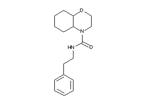 N-phenethyl-2,3,4a,5,6,7,8,8a-octahydrobenzo[b][1,4]oxazine-4-carboxamide