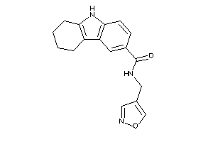 N-(isoxazol-4-ylmethyl)-6,7,8,9-tetrahydro-5H-carbazole-3-carboxamide