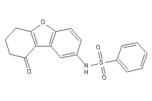 N-(9-keto-7,8-dihydro-6H-dibenzofuran-2-yl)benzenesulfonamide
