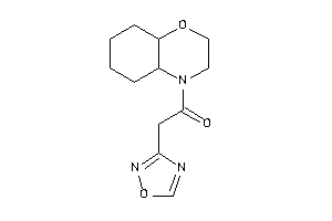 Image of 1-(2,3,4a,5,6,7,8,8a-octahydrobenzo[b][1,4]oxazin-4-yl)-2-(1,2,4-oxadiazol-3-yl)ethanone