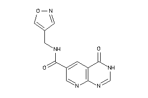N-(isoxazol-4-ylmethyl)-4-keto-3H-pyrido[2,3-d]pyrimidine-6-carboxamide