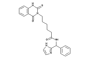 N-[1H-imidazol-2-yl(phenyl)methyl]-6-(4-keto-2-thioxo-1H-quinazolin-3-yl)hexanamide