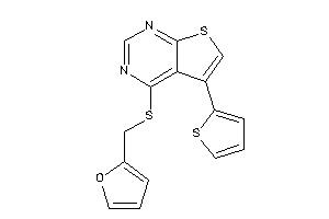 4-(2-furfurylthio)-5-(2-thienyl)thieno[2,3-d]pyrimidine