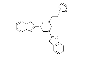 Image of 2-[3-(1,3-benzothiazol-2-yl)-5-[2-(2-thienyl)ethyl]-1,3,5-triazinan-1-yl]-1,3-benzothiazole