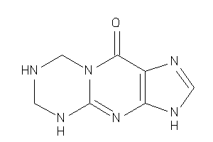 5,6,7,8-tetrahydro-3H-[1,3,5]triazino[1,2-a]purin-10-one