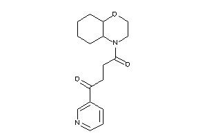 1-(2,3,4a,5,6,7,8,8a-octahydrobenzo[b][1,4]oxazin-4-yl)-4-(3-pyridyl)butane-1,4-dione