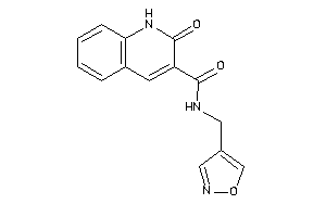 N-(isoxazol-4-ylmethyl)-2-keto-1H-quinoline-3-carboxamide