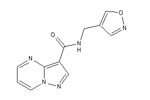 N-(isoxazol-4-ylmethyl)pyrazolo[1,5-a]pyrimidine-3-carboxamide