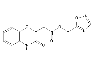 2-(3-keto-4H-1,4-benzoxazin-2-yl)acetic Acid 1,2,4-oxadiazol-5-ylmethyl Ester