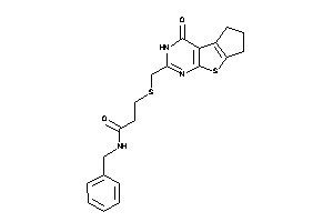 N-benzyl-3-[(ketoBLAHyl)methylthio]propionamide