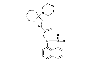 2-(diketoBLAHyl)-N-[(1-morpholinocyclohexyl)methyl]acetamide