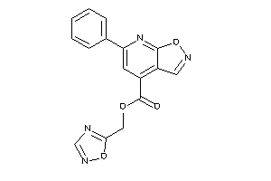 6-phenylisoxazolo[5,4-b]pyridine-4-carboxylic Acid 1,2,4-oxadiazol-5-ylmethyl Ester