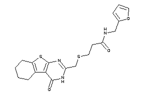 N-(2-furfuryl)-3-[(4-keto-5,6,7,8-tetrahydro-3H-benzothiopheno[2,3-d]pyrimidin-2-yl)methylthio]propionamide