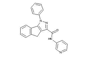 1-phenyl-N-(3-pyridyl)-4H-indeno[1,2-c]pyrazole-3-carboxamide