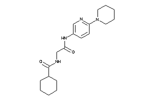 N-[2-keto-2-[(6-piperidino-3-pyridyl)amino]ethyl]cyclohexanecarboxamide