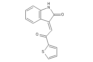 Image of 3-[2-keto-2-(2-thienyl)ethylidene]oxindole