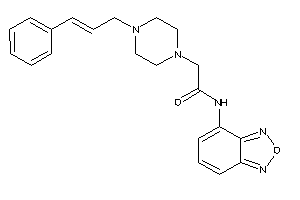 N-benzofurazan-4-yl-2-(4-cinnamylpiperazino)acetamide