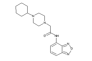 N-benzofurazan-4-yl-2-(4-cyclohexylpiperazino)acetamide