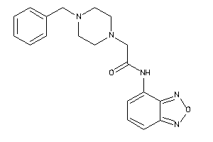 N-benzofurazan-4-yl-2-(4-benzylpiperazino)acetamide