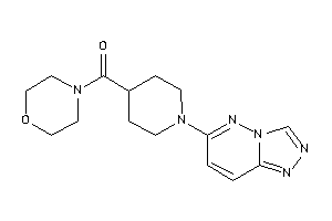 Morpholino-[1-([1,2,4]triazolo[3,4-f]pyridazin-6-yl)-4-piperidyl]methanone